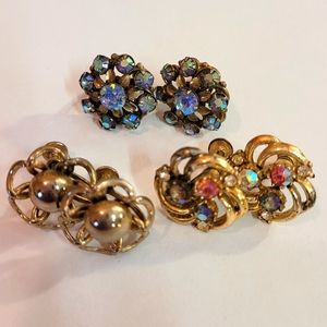 Vintage Screw Back Earrings